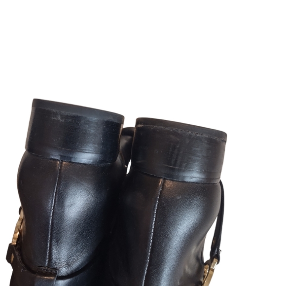 Michael Kors Fulton 7.5 leather riding boots - Picture 7 of 9